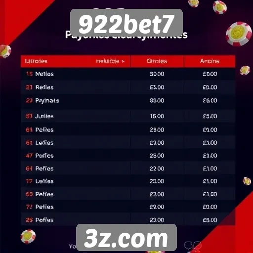 As opções de pagamento disponíveis no 922bet7