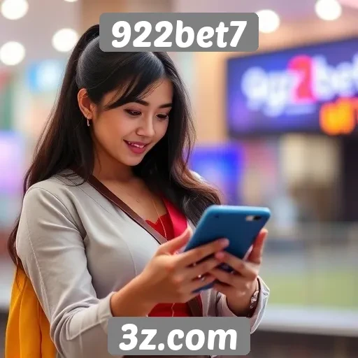 Experiência do usuário na navegação do 922bet7
