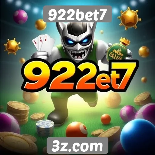 Variedade de jogos disponíveis no 922bet7